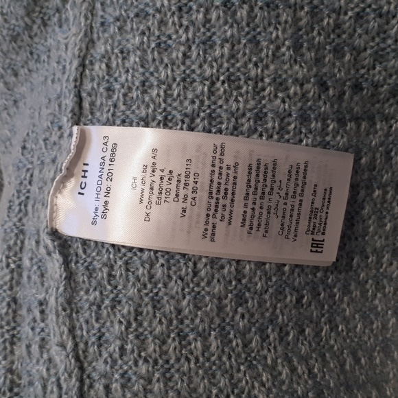 ICHI Cotton blend Cardigan /NWT - Picture 7 of 11